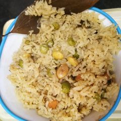 Avarekalu Pulao banglore famous A picture of Avarekalu Pulao banglore famous.