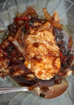 Foto resep Telor Ceplok Kuah Kecap