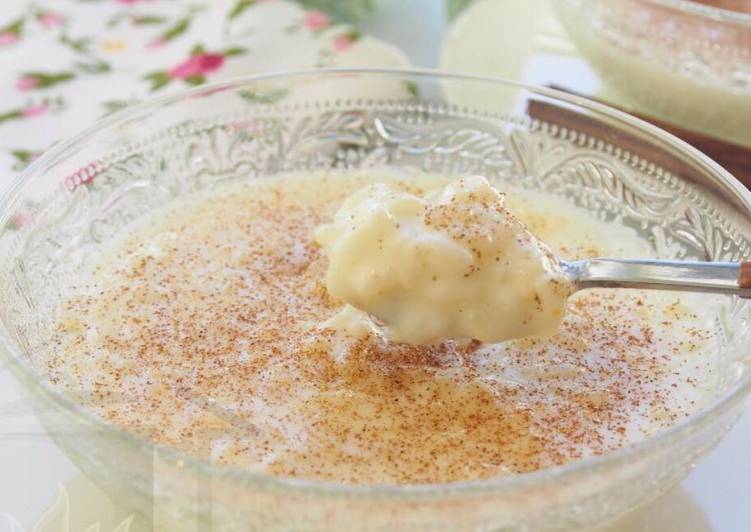 Arroz con leche de mi abuela