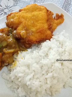 Foto resep Nasi Kari Jepang (Japanese Curry Rice) dengan Chicken Katsu