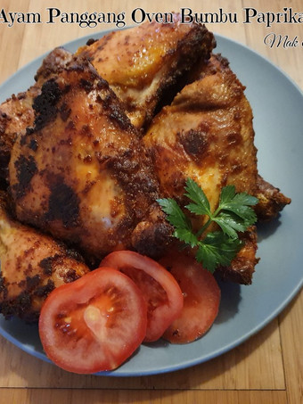 Resep Ayam Panggang Oven Bumbu Paprika (Tanpa Ungkep non MSG) Kekinian
