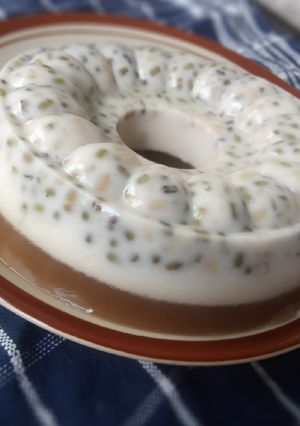 Foto resep 77. Puding kacang ijo