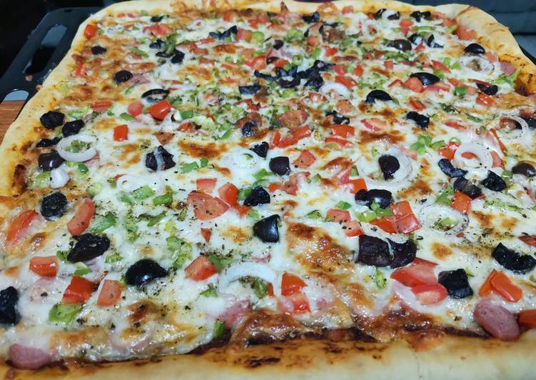 بيتزا اكس لارج 😋🍕❤