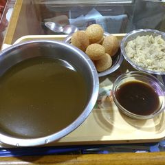 A picture of Homemade Pani Puri.
