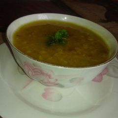 A picture of Lentil soup.