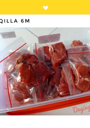 Foto resep MPASi Tips Penyimpanan Daging Sapi
