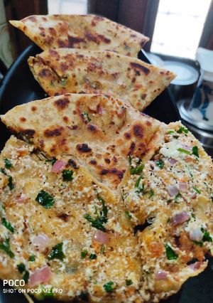 A picture of Paneer Parantha.