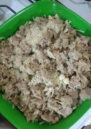 Una foto de Tallarines con salsa de atún