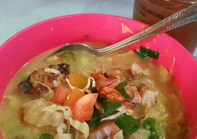 Resep Soto kuah kuning santan, Enak Banget