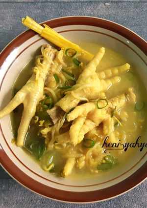 Foto resep Soto Ceker Tauge