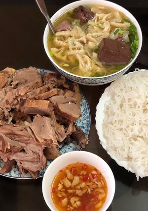 Hình của món Bún Ngan.