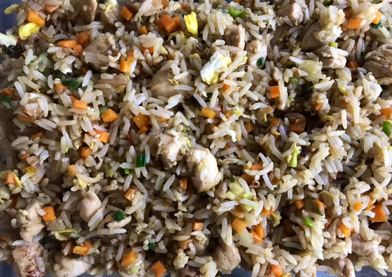 Chaw fan de pollo y vegetales