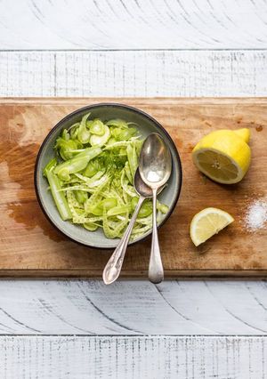 A picture of Simple Fennel & Lemon Salad.