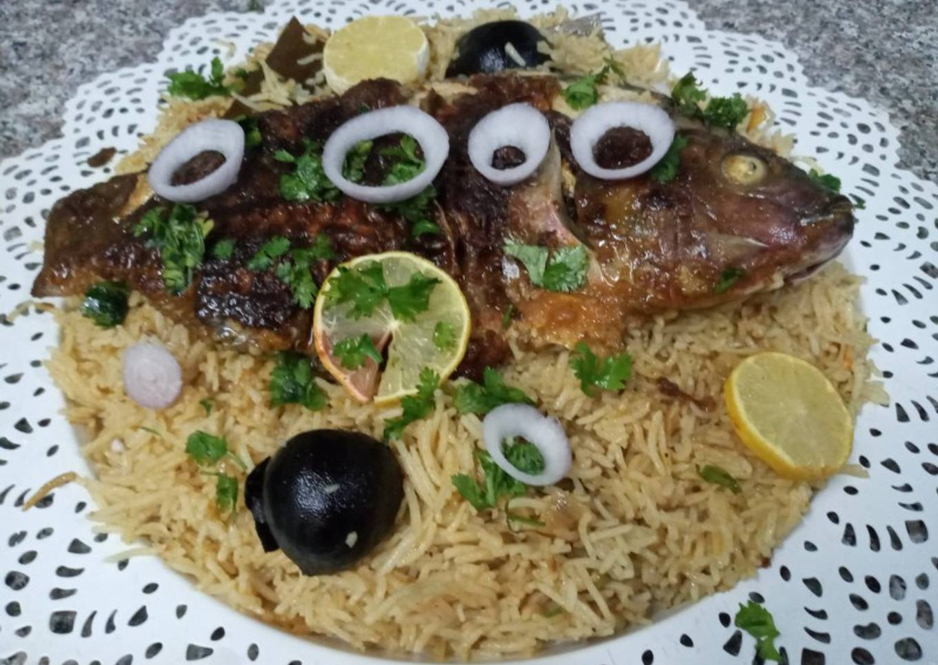 Fish majboos Rice