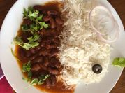 A picture of rajma beans