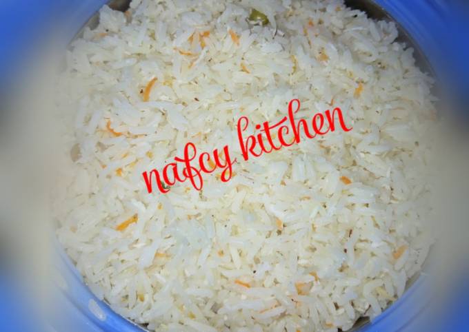 Recipe of Award-winning Coconut rice with vegt