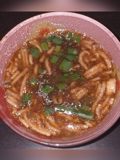 A picture of Manchow soup.