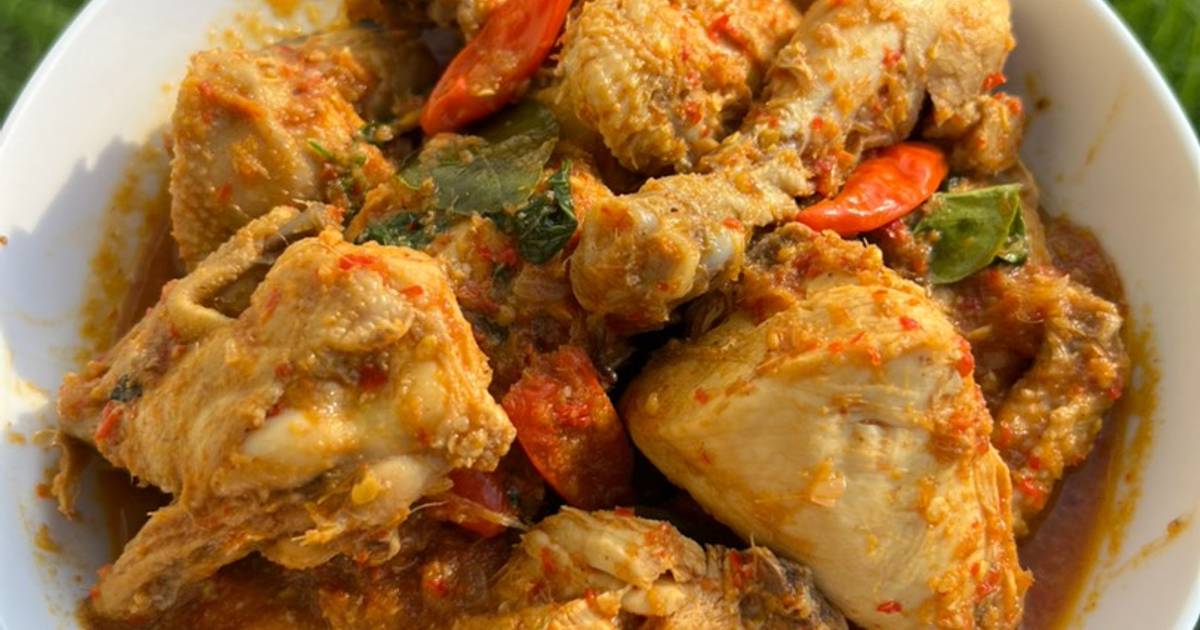 Resep Ayam Bumbu Rujak 🌶️🌶️ oleh Dev_Guritno - Cookpad