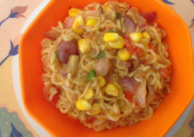 Recipe of Homemade Meri Masala Maggi