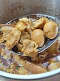 Yakult Braised Pork Belly & Quail Eggs