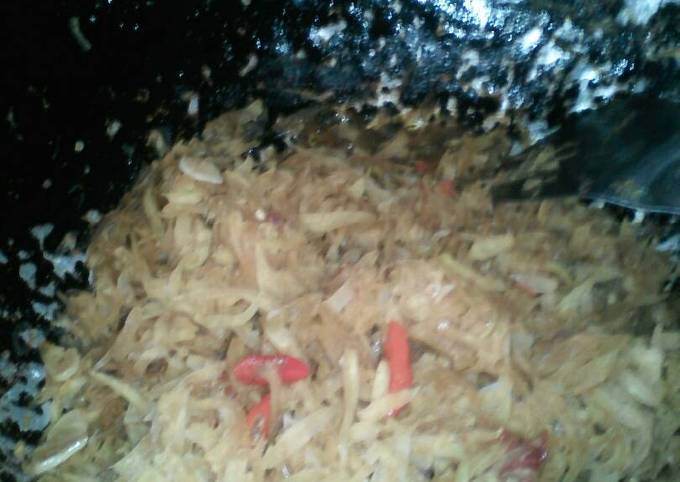 Anti Ribet, Membuat Oseng pepaya pedas Farah Quinn