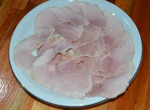 Una foto de Jamón cocido casero