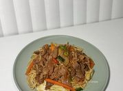 Gambar mie soba beef