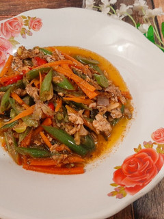 Foto resep Tumis buncis ikan wortel