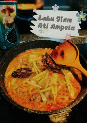 Foto resep Tumis Labu Siam ati ampela