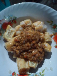 Foto resep Cilok Tahu Bumbu Kacang