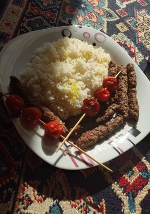 عکسی از دستور کباب کوبیده تابه ای