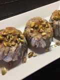 Tortino di Alici con Pistacchi e Mandorle