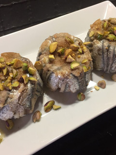 Foto di Tortino di Alici con Pistacchi e Mandorle