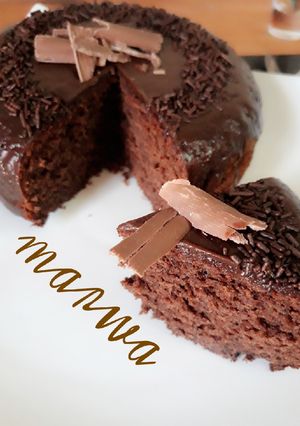 صورة لوصفة كيكة الشوكولاتة 😍