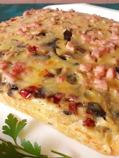 Káposztás-gombás lepény recept fotója