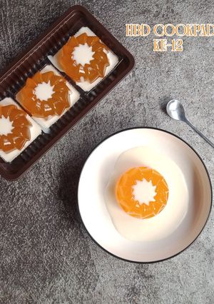 Foto resep Puding Orange