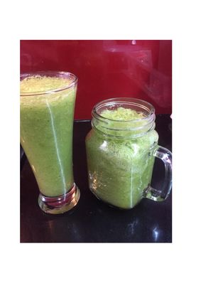 Foto resep Diet Juice Apple Pineapple Rose Apple Pokchoy