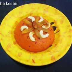A picture of Poha kesari (Aval Kesari).