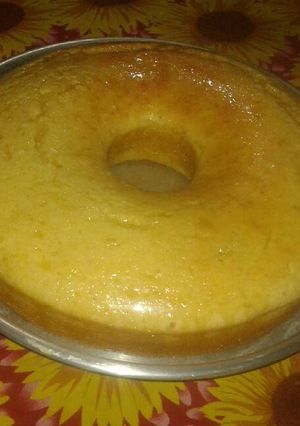 Una foto de Budín anillo de naranja