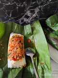 Nasi Bakar Isi Sei Tuna Pedas