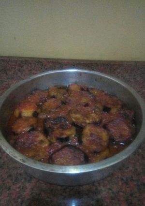صورة لوصفة صينيه مسقعه باللحمه المفرومه