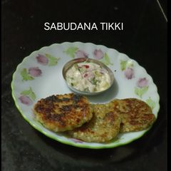 Sago Potato Patties A picture of Sago Potato Patties.