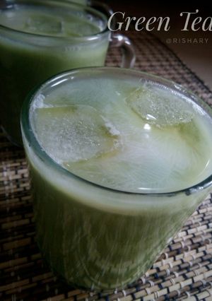 Foto resep Green Tea Ala Dum Dum #WisataKuliner
