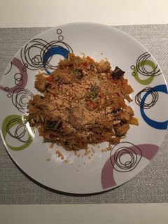 Az örök kedvenc- csirkés Pad Thai 😋🍝 recept fotója