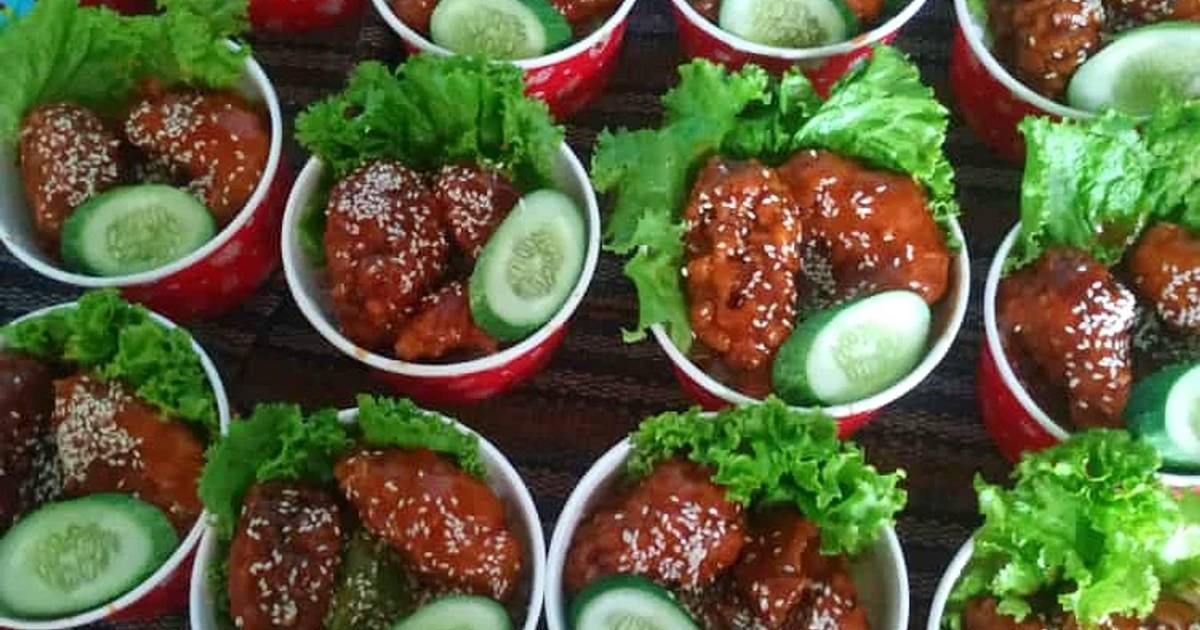 Resep Hot Spicy chicken ala richeese oleh Mama muda Cookpad