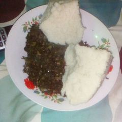 A picture of Ugali with skuma wiki.