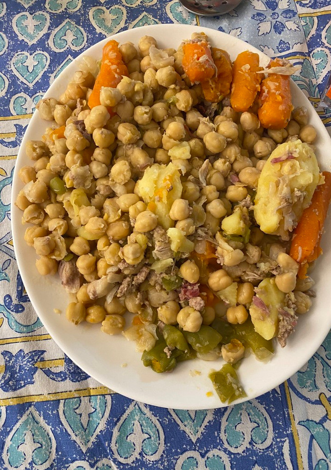 Una foto de Cocido madrileño