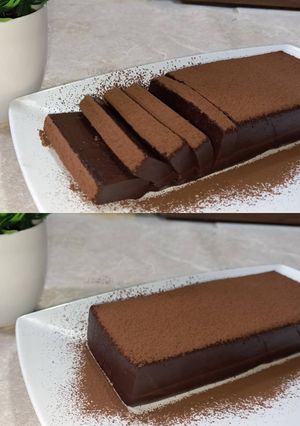 Foto resep Kue Coklat Lumer _ CHOCOLATE MOUSSE CAKE