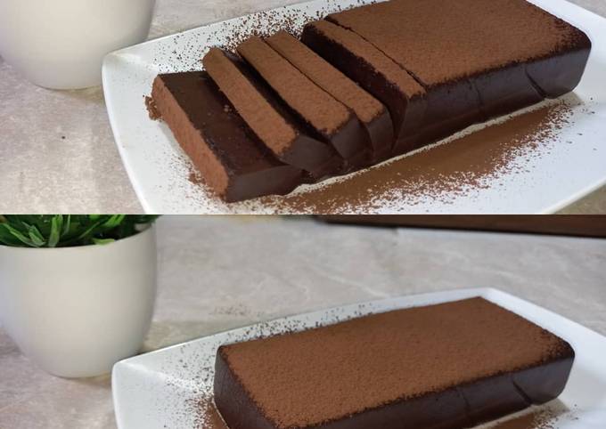 Kue Coklat Lumer _ CHOCOLATE MOUSSE CAKE