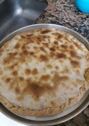 Una foto de Tarta de zapallitos....